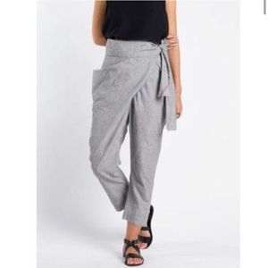 MATTER hand loomed dhoti wrap pants